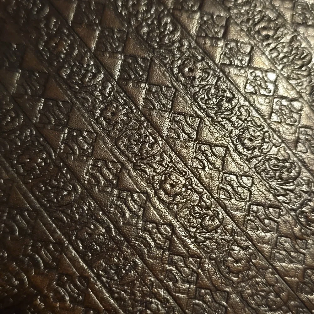 EARTHBOUND brown embossed